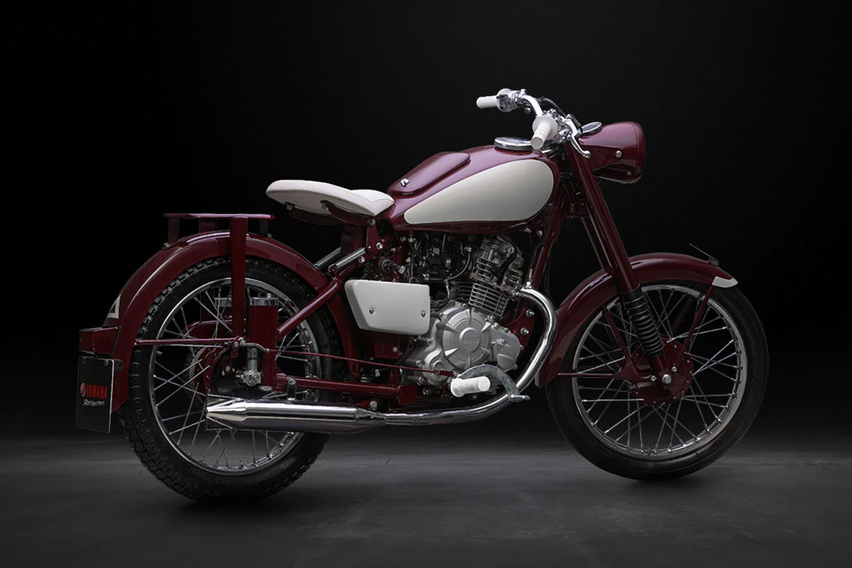 Yamaha Motor do Brasil - YA1 foi a primeira moto #Yamaha, em 1955. Foi  chamada de Akatombo, a libélula vermelha. A sua mais célebre conquista  foi o 1º lugar na corrida da