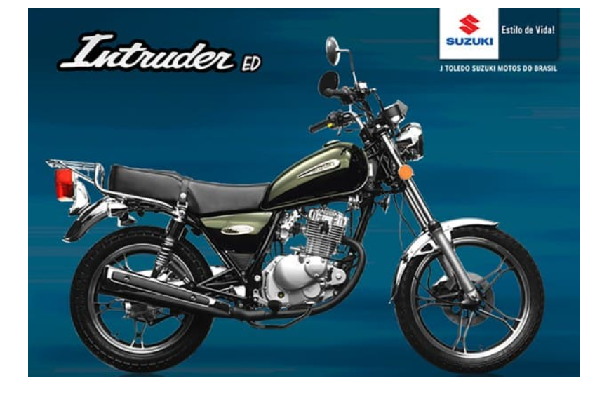 Suzuki Intruder 125 se diferencia na multidão - Revista iCarros