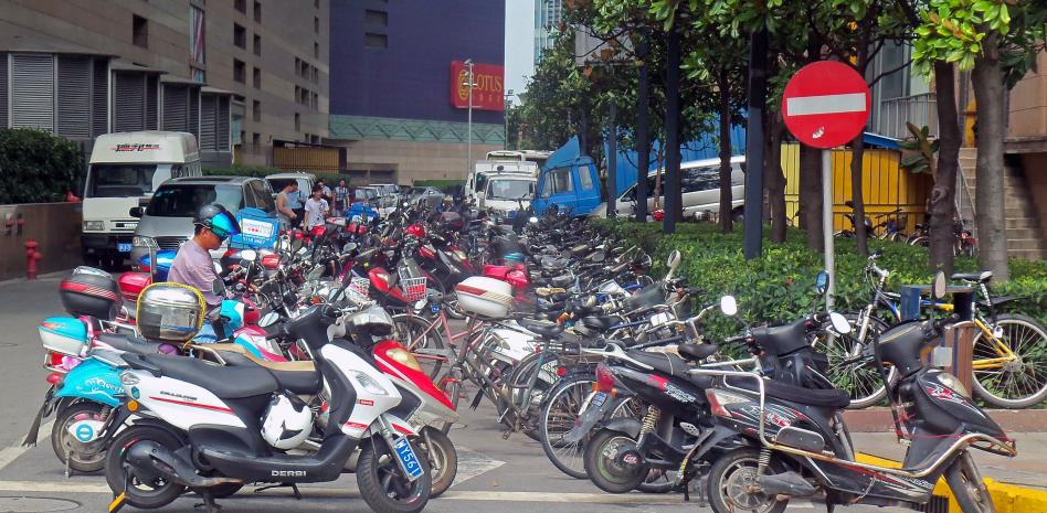 Lei Chinesa para motos