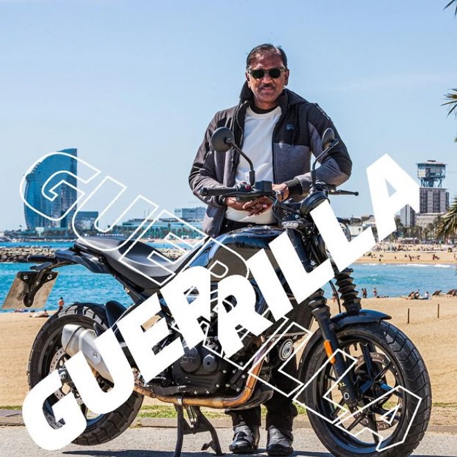 Royal Enfield Guerrilla 450 Descubra em Primeira Mão