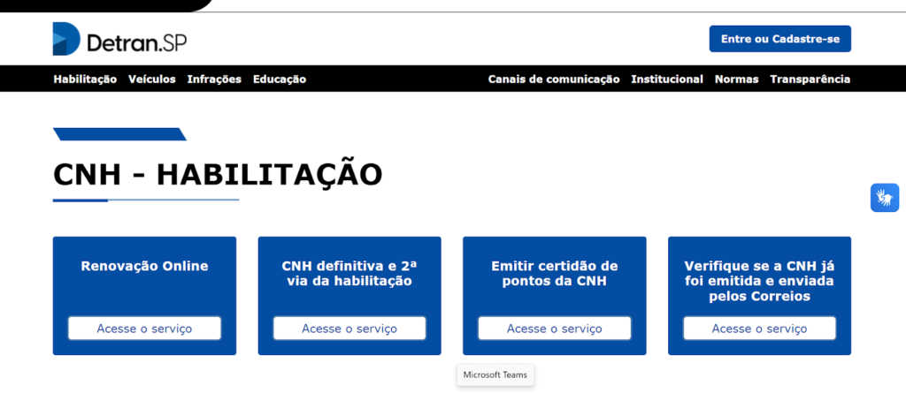  Consultar a CNH