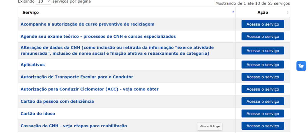  Consultar a CNH