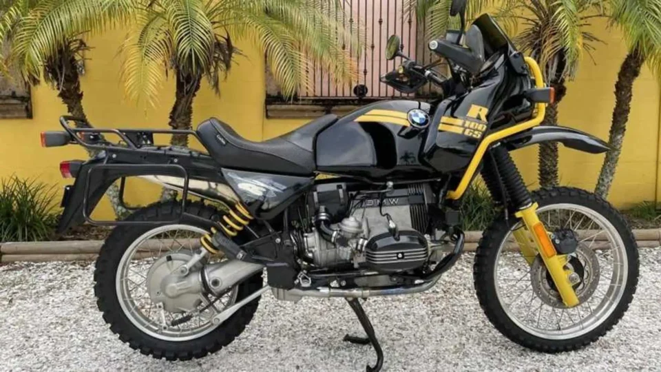 Deixar sua moto clássica