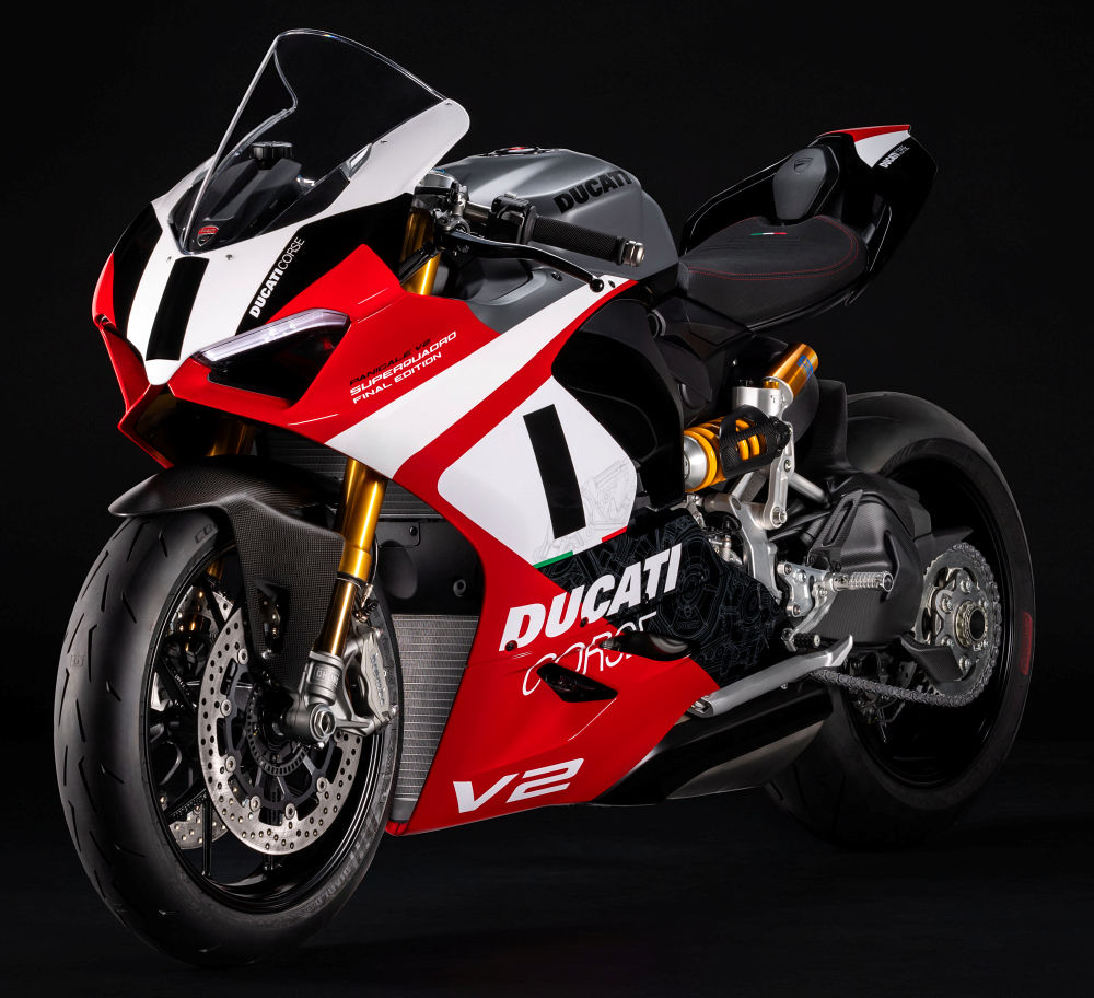 Ducati Panigale V2 Superquadro Edição Final 2025