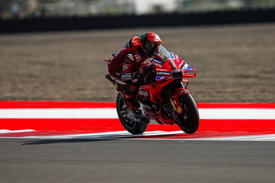 Francesco Bagnaia reflete