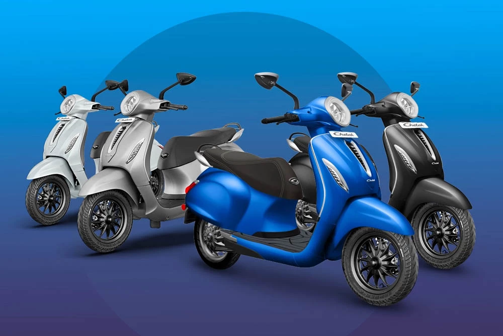 Scooter Elétrica Bajaj Chetak Blue 3202