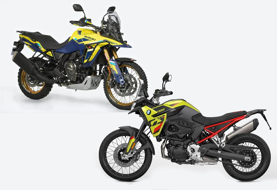 Suzuki V-Strom 800 DE vs. BMW F 900 GS