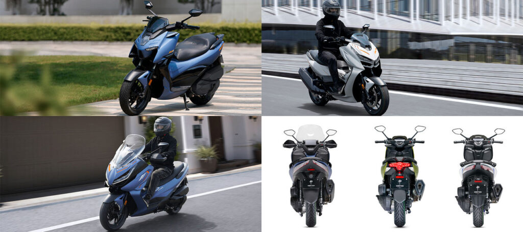 Scooters 368D, 368E e 368M 2024