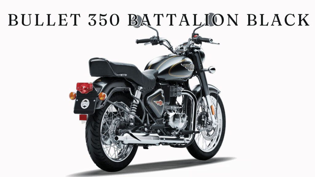 Royal Enfield Bullet 350 Battalion Black