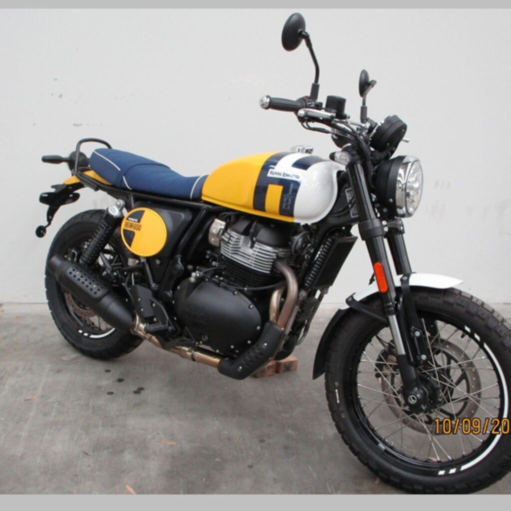 Royal Enfield Interceptor Bear 650 Scrambler The Riders