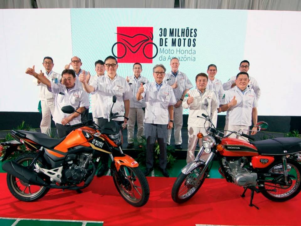 Honda Alcança 30 Milhões de Motos no Brasil 