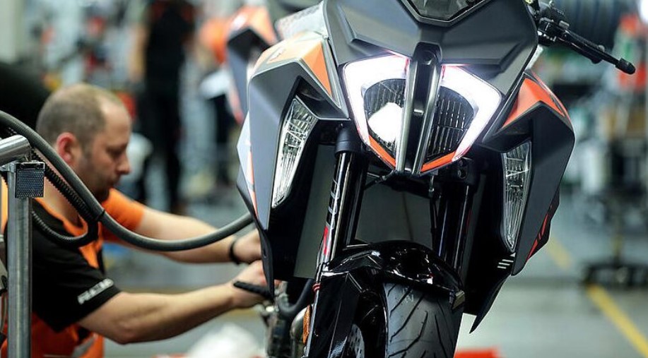 KTM Reduz Produção