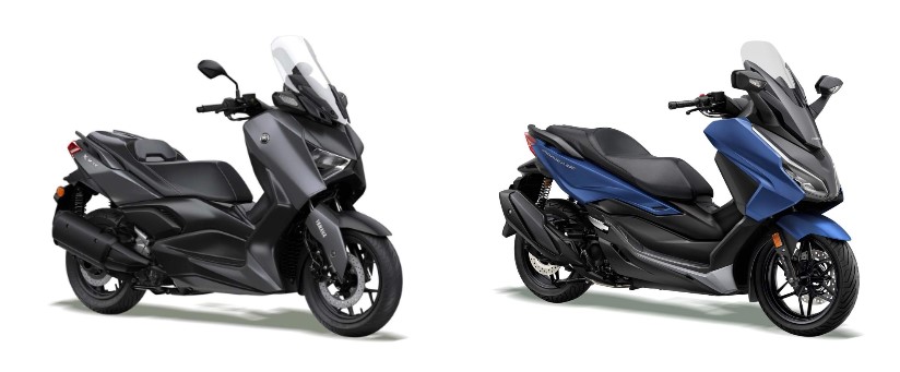 Honda Forza 350 vs Yamaha XMAX 300