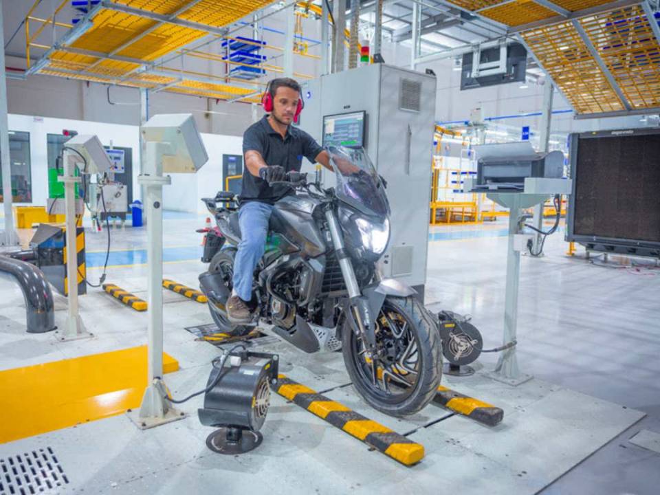 Bajaj cresce no Brasil