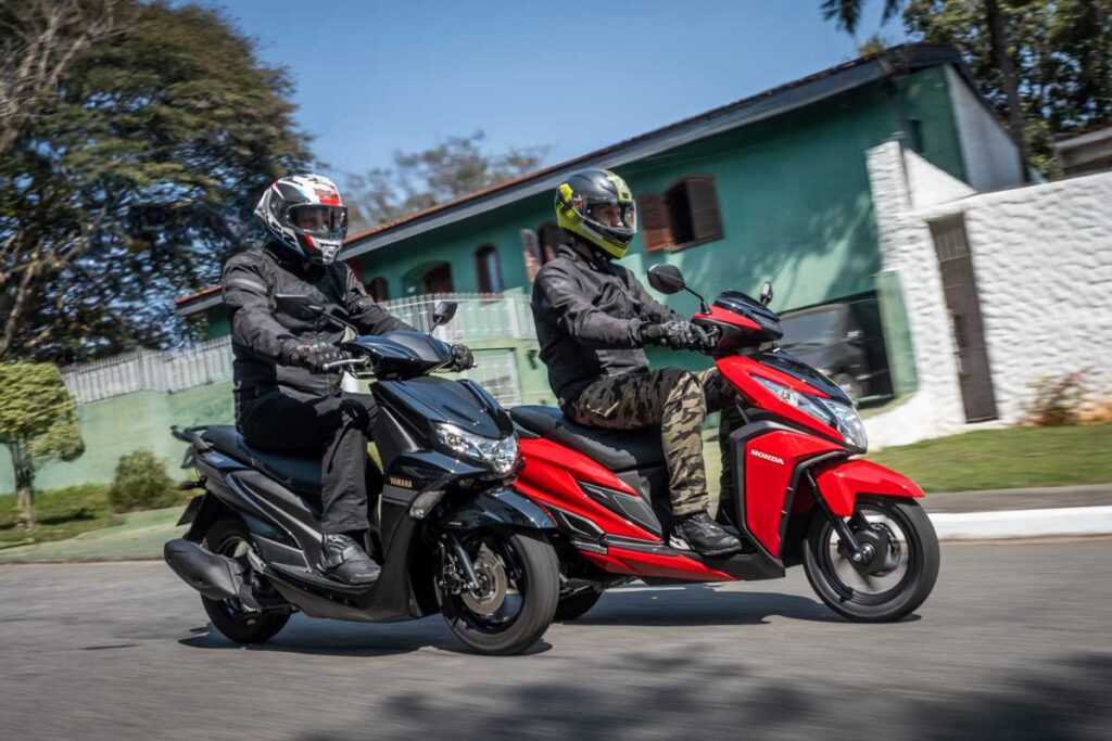 Yamaha Fluo ABS vs Honda Elite 125