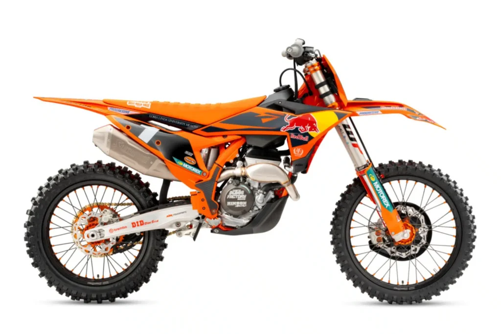 KTM 450 SX-F e 250 SX-F Factory Edition 2025