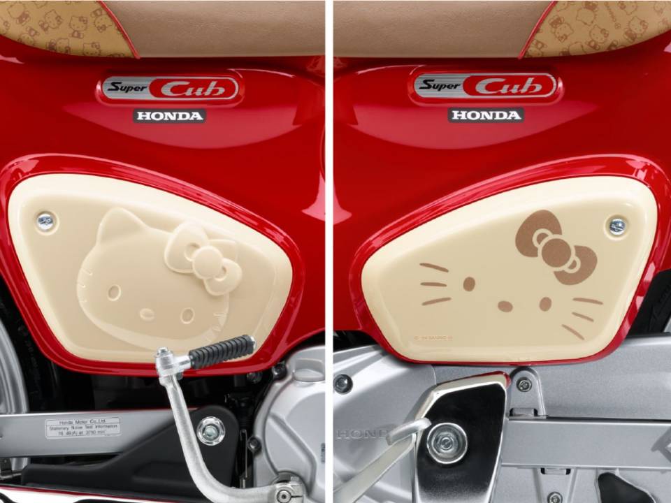 Honda Super Cub Hello Kitty 2025