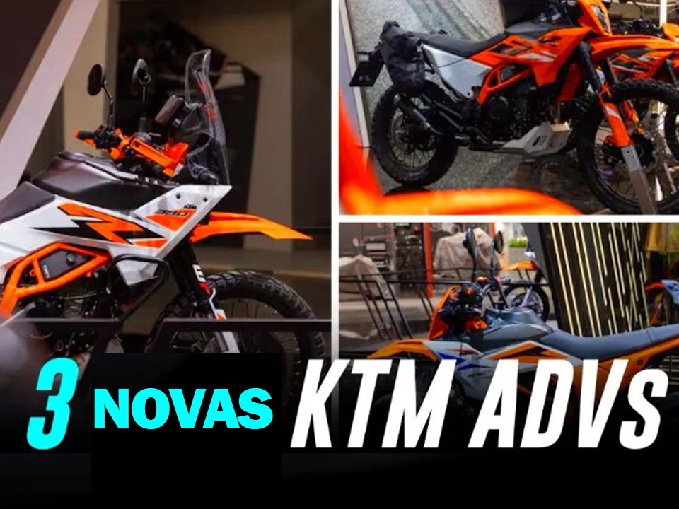 5 Novas Motos de Aventura KTM Acessíveis