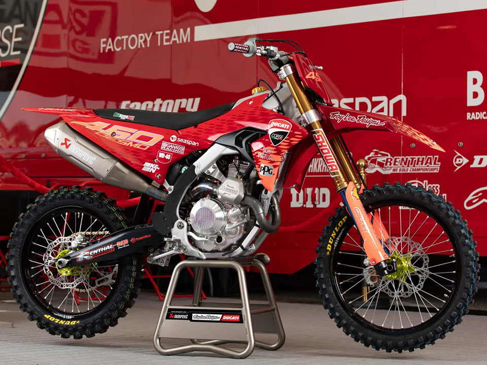 Ducati fez parceria com Troy Lee Designs