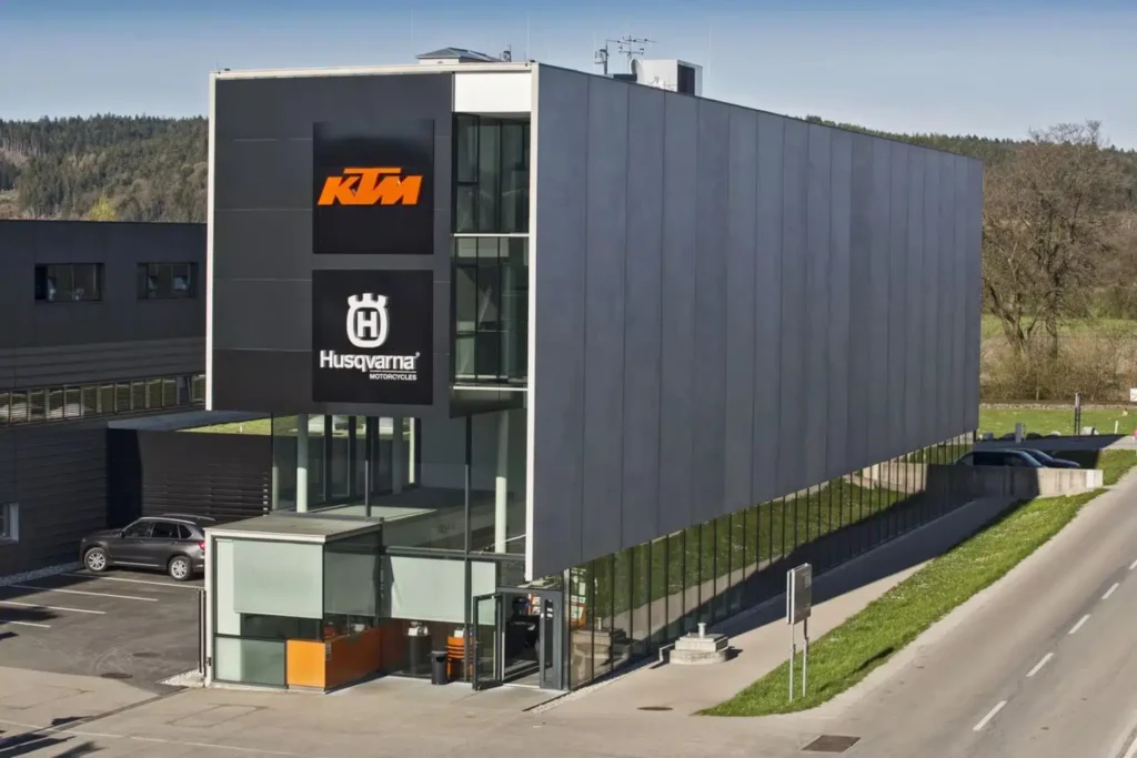 fundição de metal da KTM pede falência