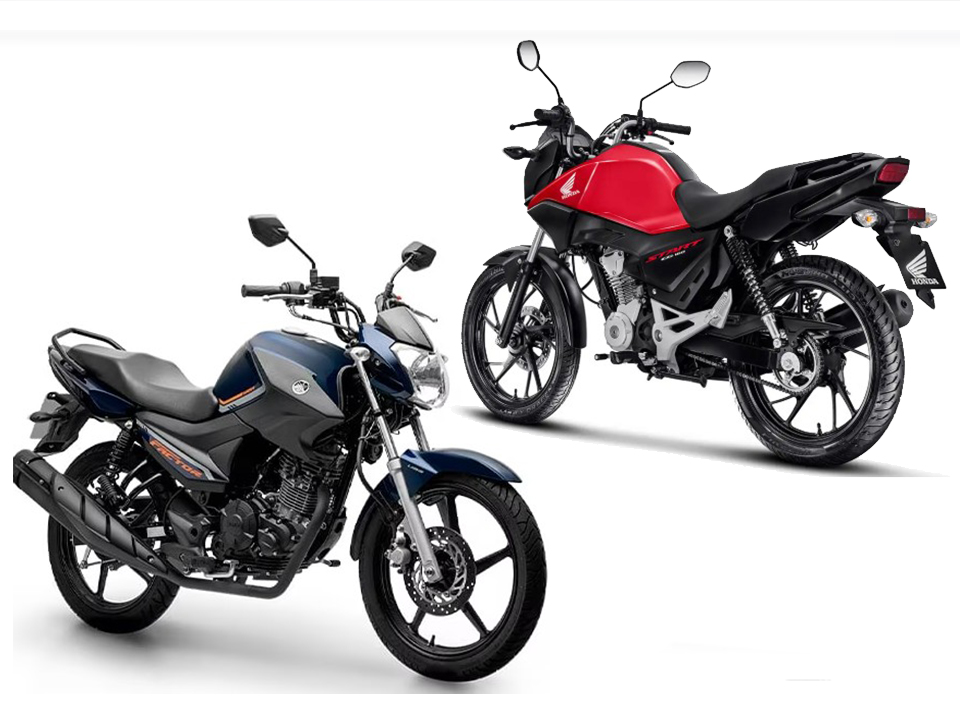 Honda CG Start vs Yamaha Factor 150