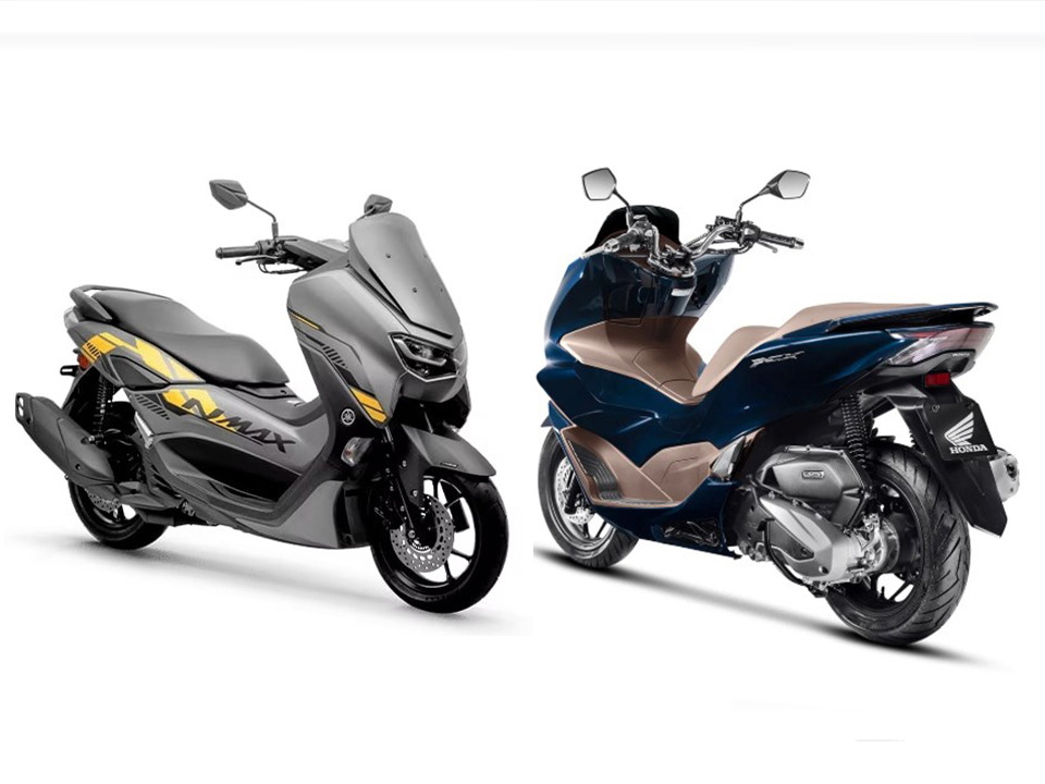 Honda PCX 160 vs Yamaha NMax 160