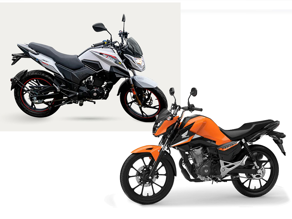 Shineray JEF 150s vs Honda CG Titan