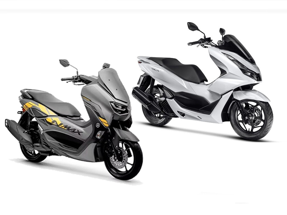 Yamaha NMax 160 vs Honda PCX 160