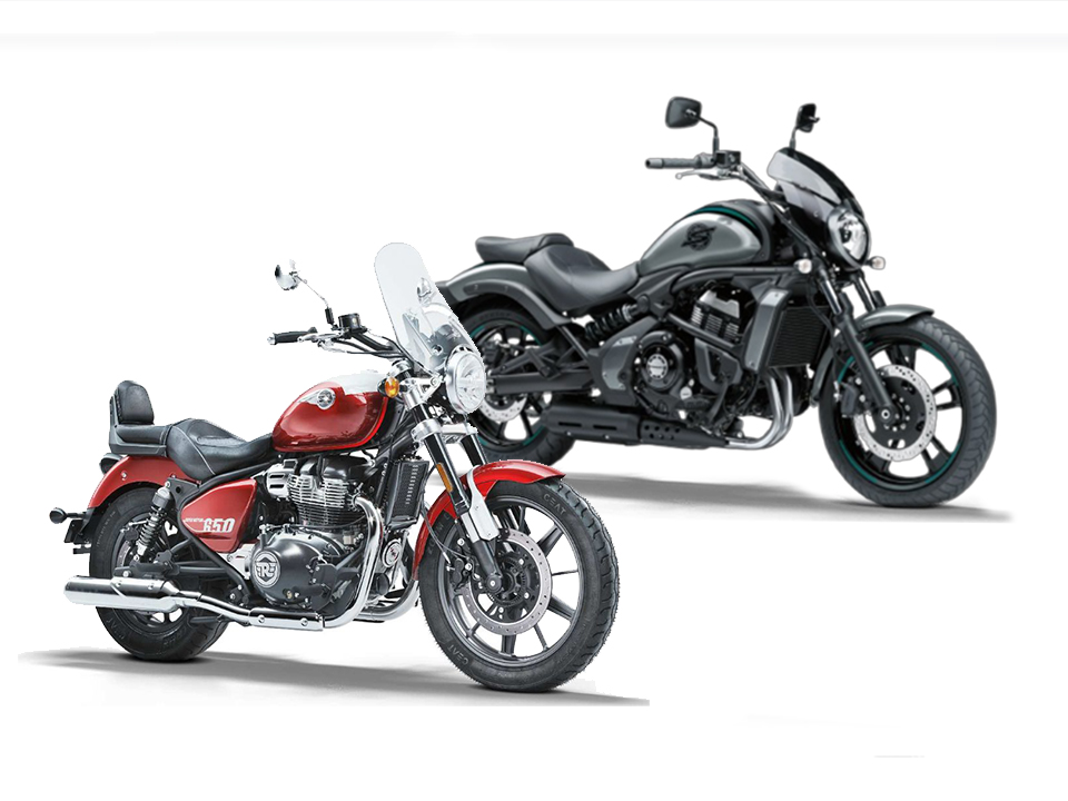 Kawasaki Vulcan S 2025 encara a Royal Enfield Super Meteor 650