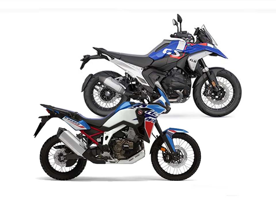 BMW R 1300 GS 2024 vs Honda CRF1100L Africa Twin Adventure Sports DCT 2024