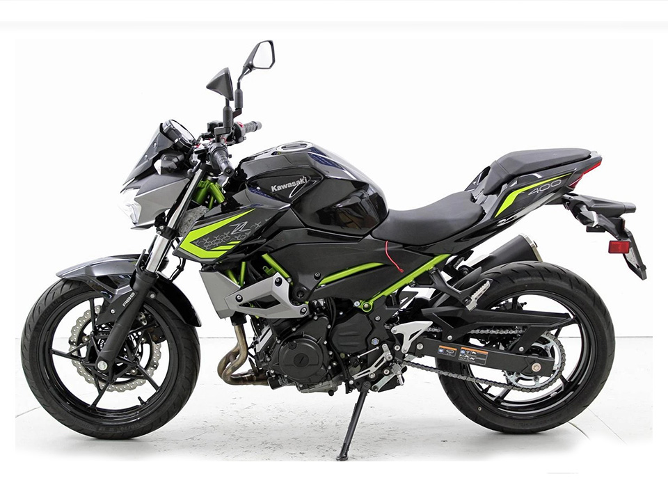 Kawasaki Z400 2025 chega com motor potente