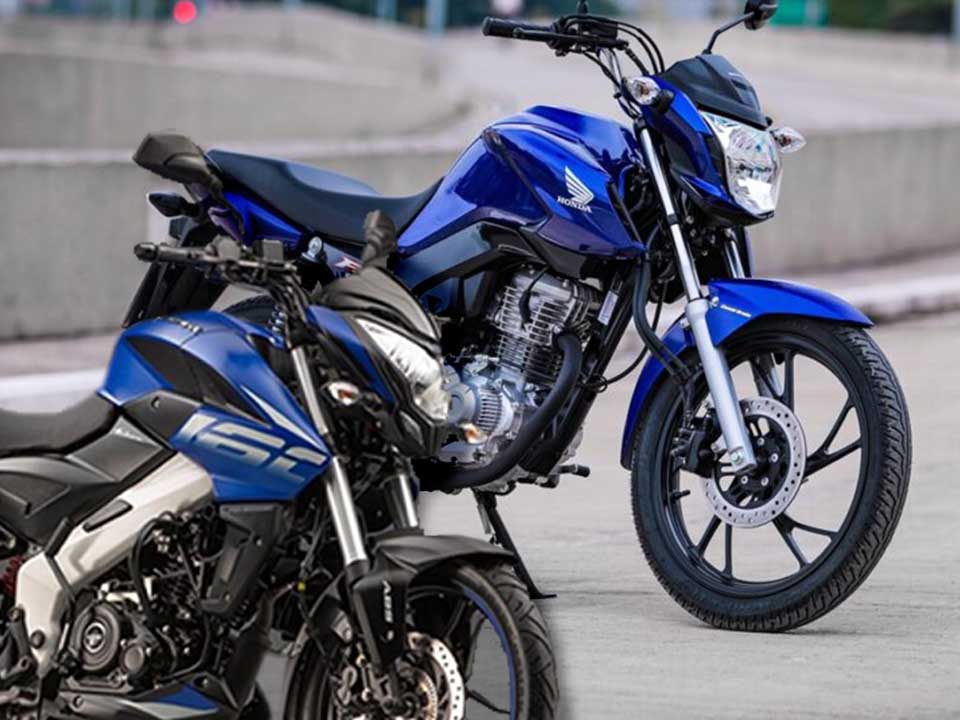 Honda CG 160 ou Bajaj Dominar 160