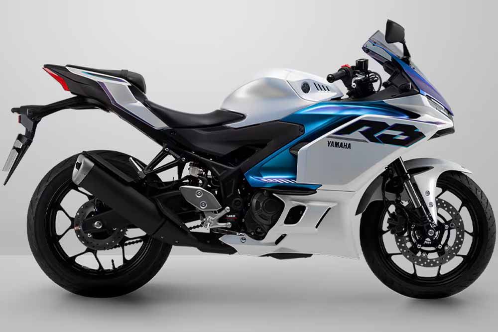 nova Yamaha R3 Connected 2025