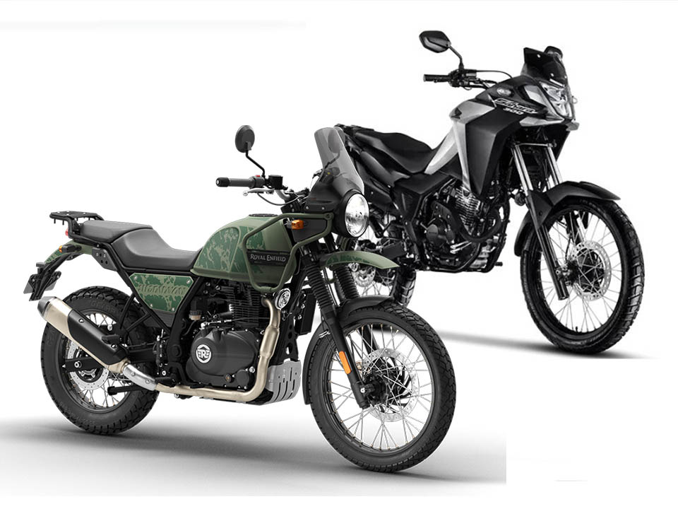 Royal Enfield Himalayan 450 vs Honda Sahara 300