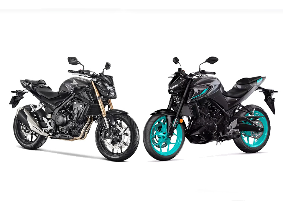 Honda CB 500F vs Yamaha MT-03