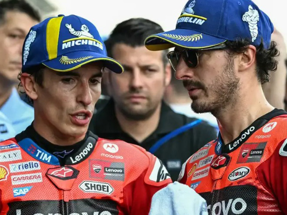 Ducati já "esqueceu" Bagnaia por Márquez?